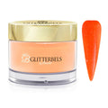 Dazzling Tangerine Glitterbels Coloured Acrylic