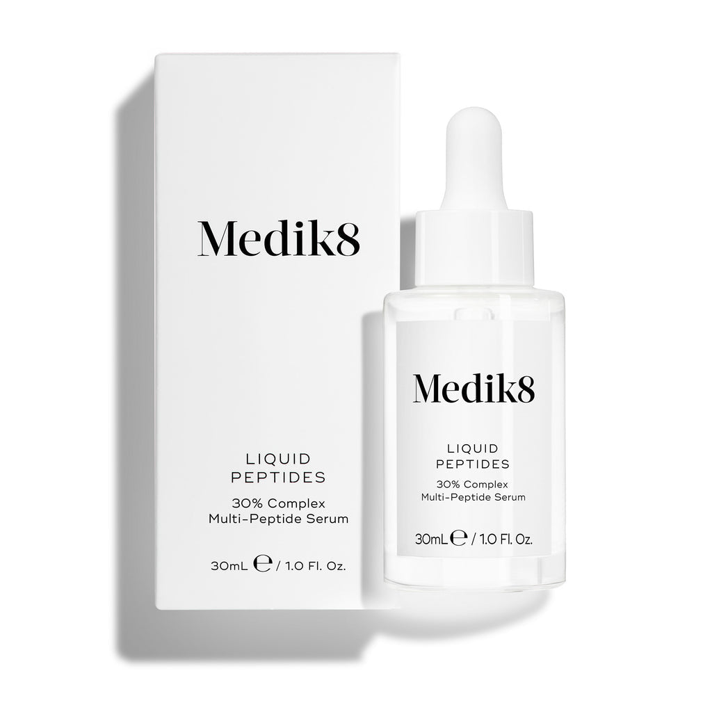 Medik8 Liquid Peptides serum, 30ml, 30% complex peptide anti-ageing treatment