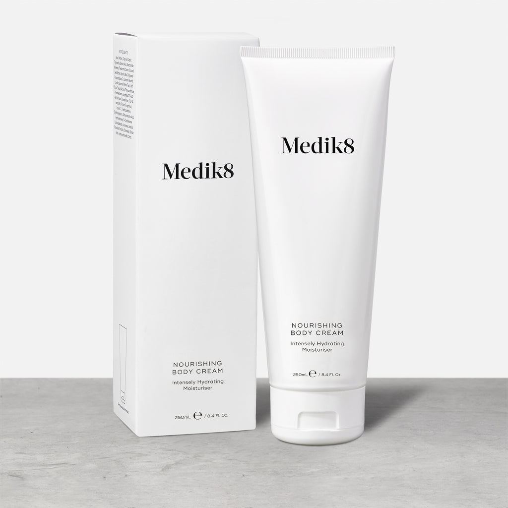 Medik8 Nourishing body cream, 250ml, intensely hydrating moisturiser for body
