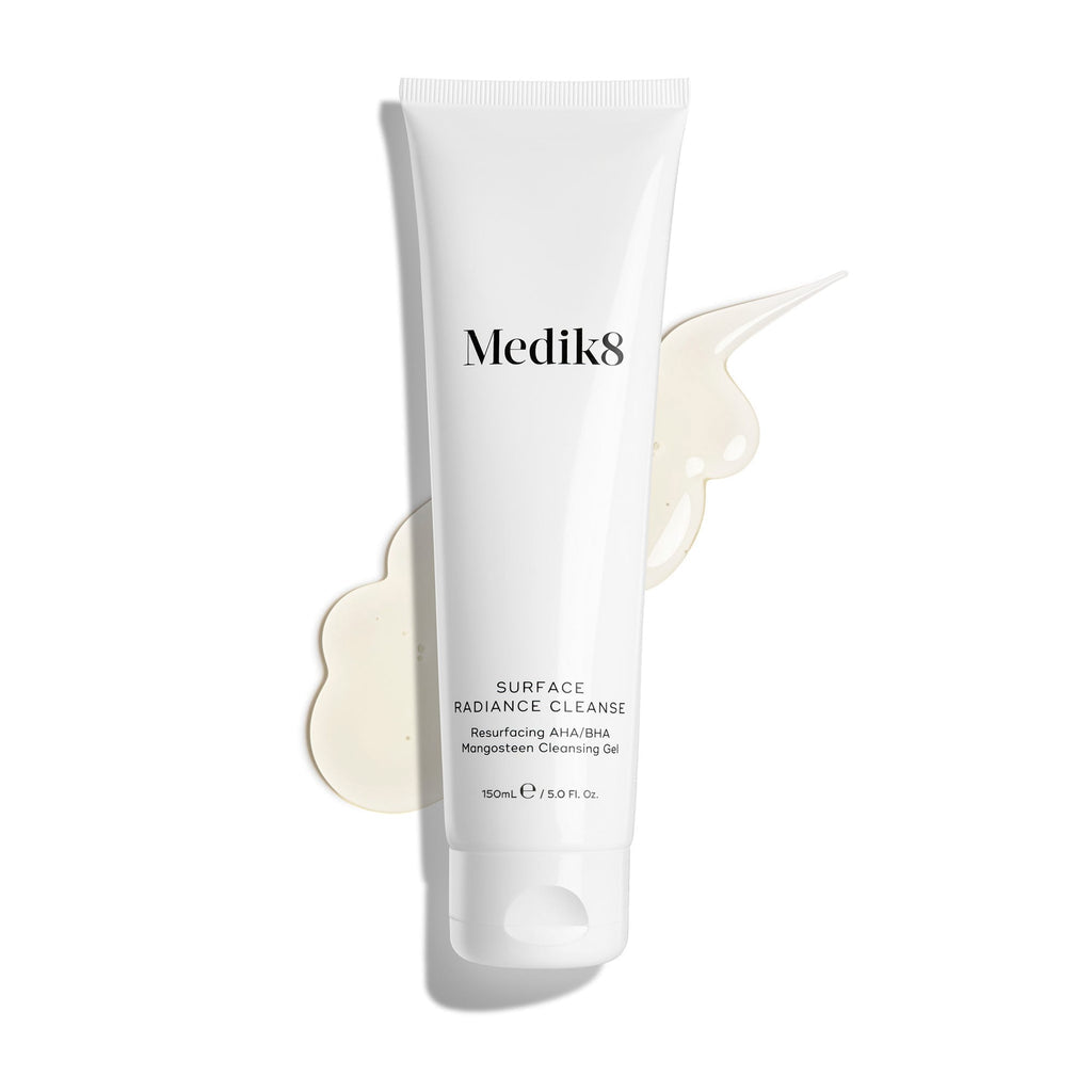 Medik8 Surface Radiance Cleanse, 150ml, resurfacing AHA/BHA exfoliating cleanser