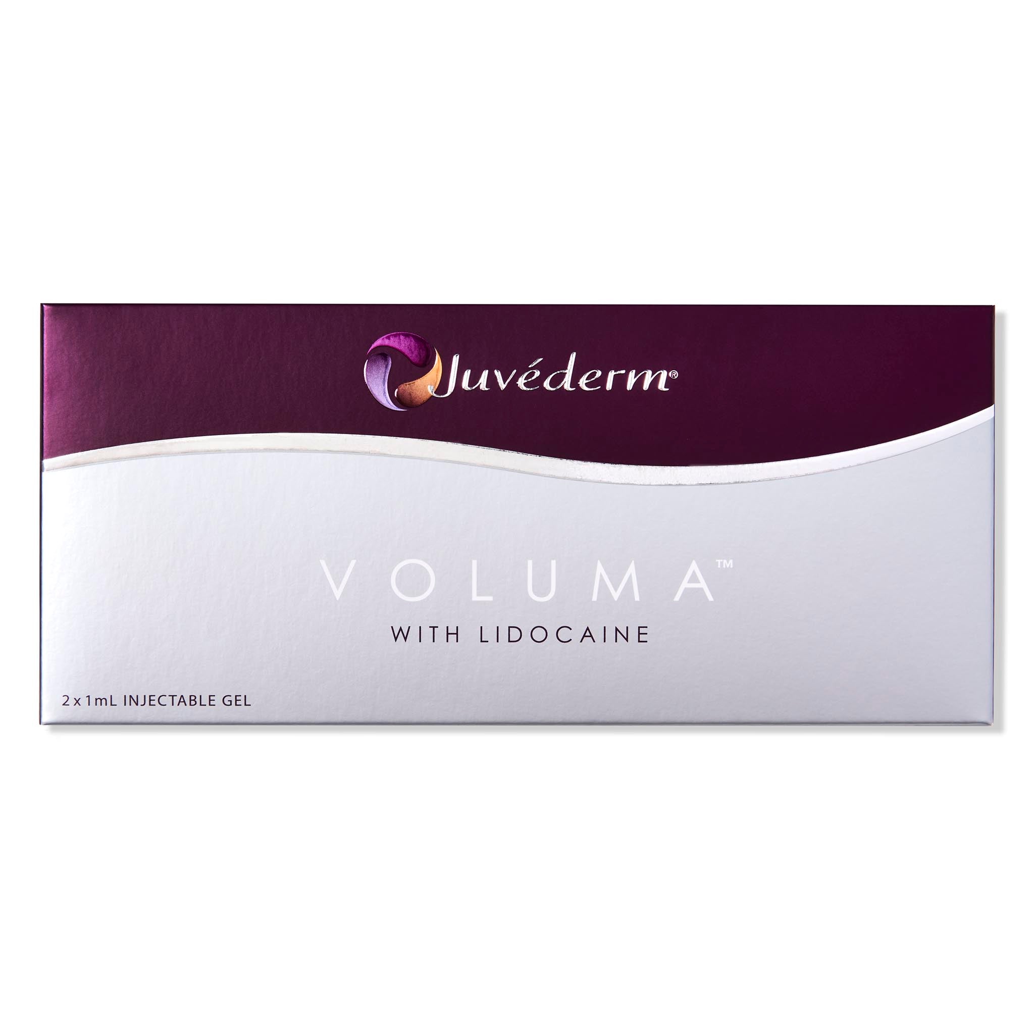 Juvederm Voluma with lidocaine dermal filler, 2x1ml, for licensed UK aesthetic practitioners