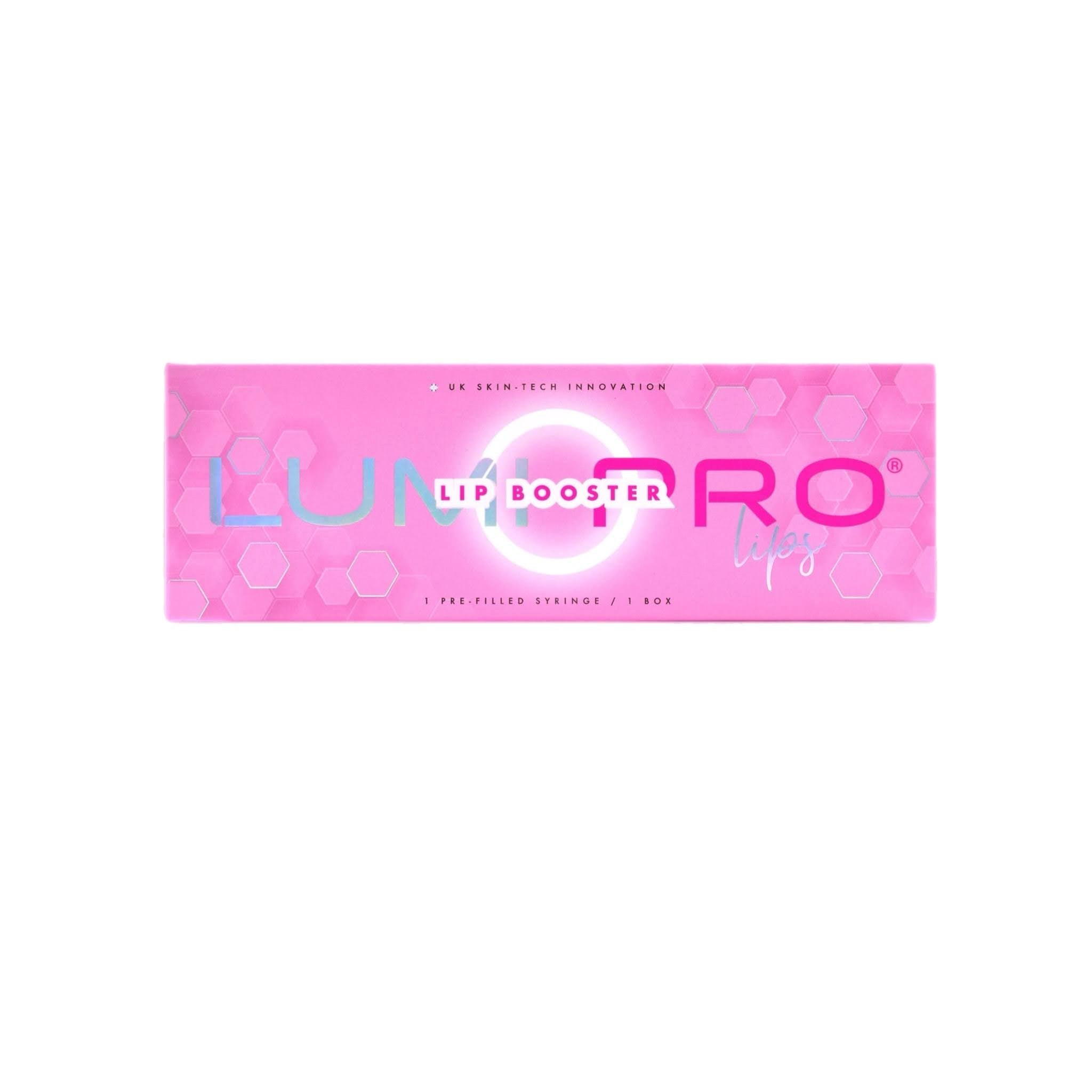 Lumi-Pro lip booster serum for enhanced lip volume, for licensed UK permanent makeup and aesthetic professionals