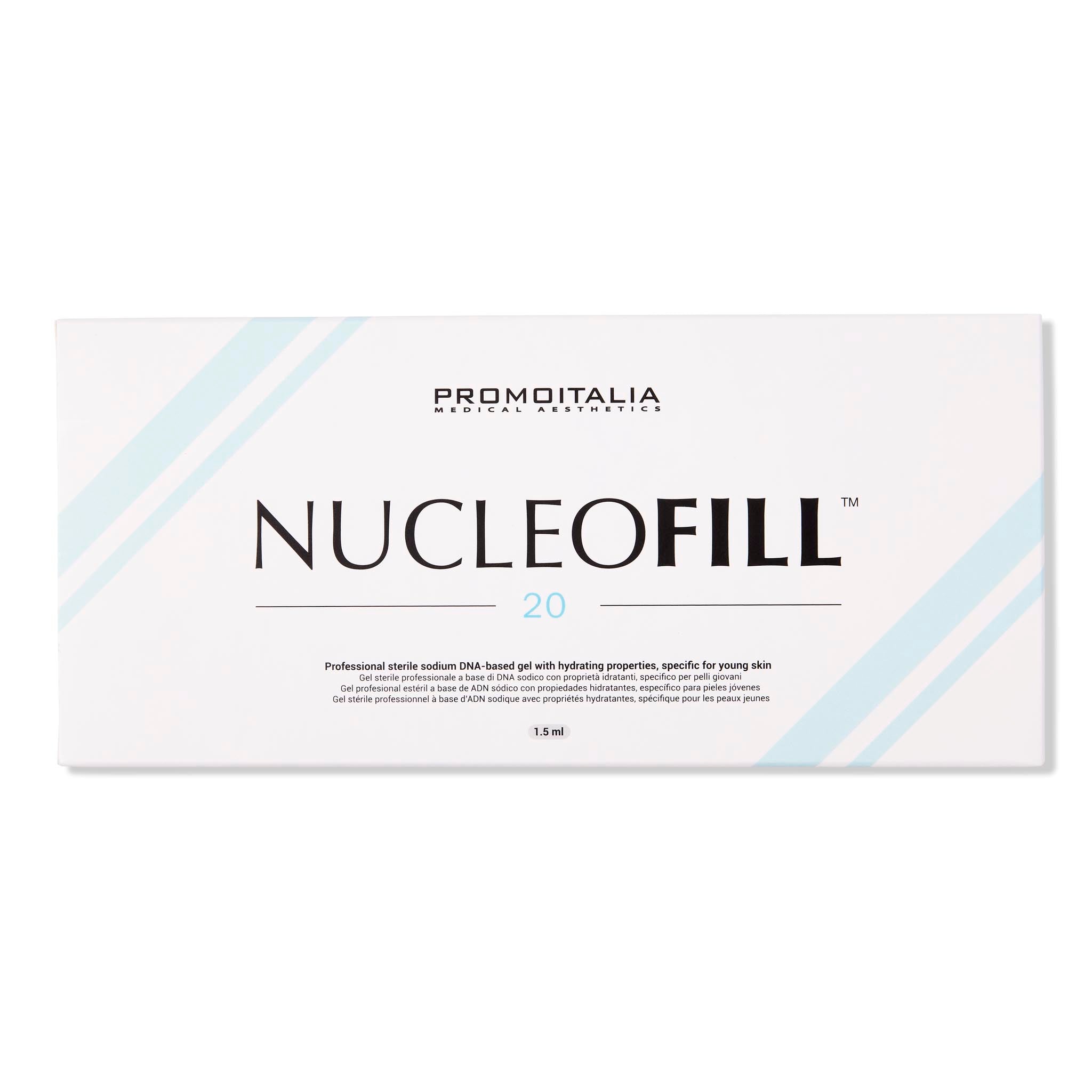 Nucleofill 20 medium 2% 1.5ml syringe, biorevitalisation, short dated 03/2026, for UK aesthetic clinics