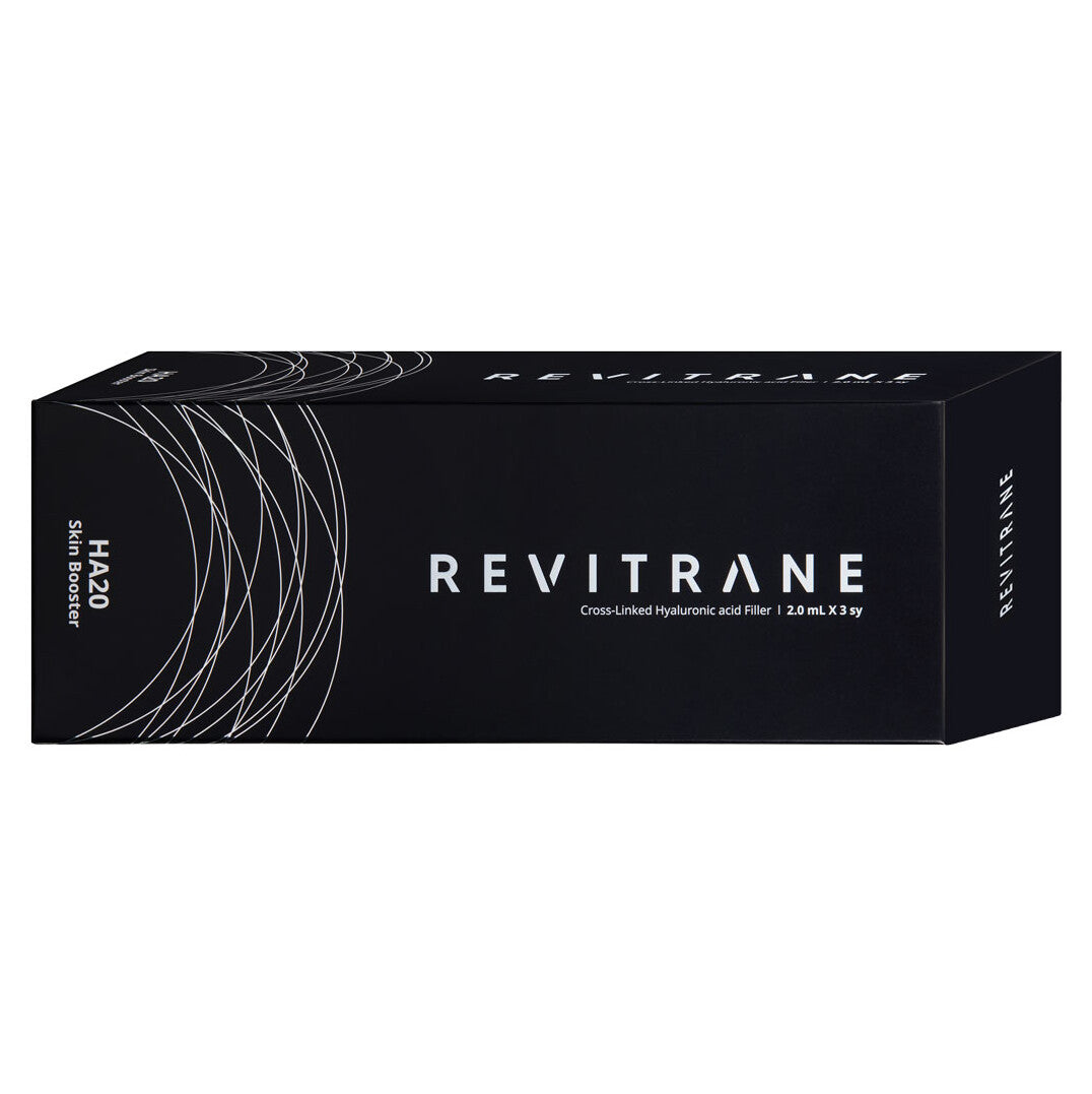 Revitrane HA20 skin booster, 3x2ml, high-dose hyaluronic acid, for licensed UK aesthetic practitioners