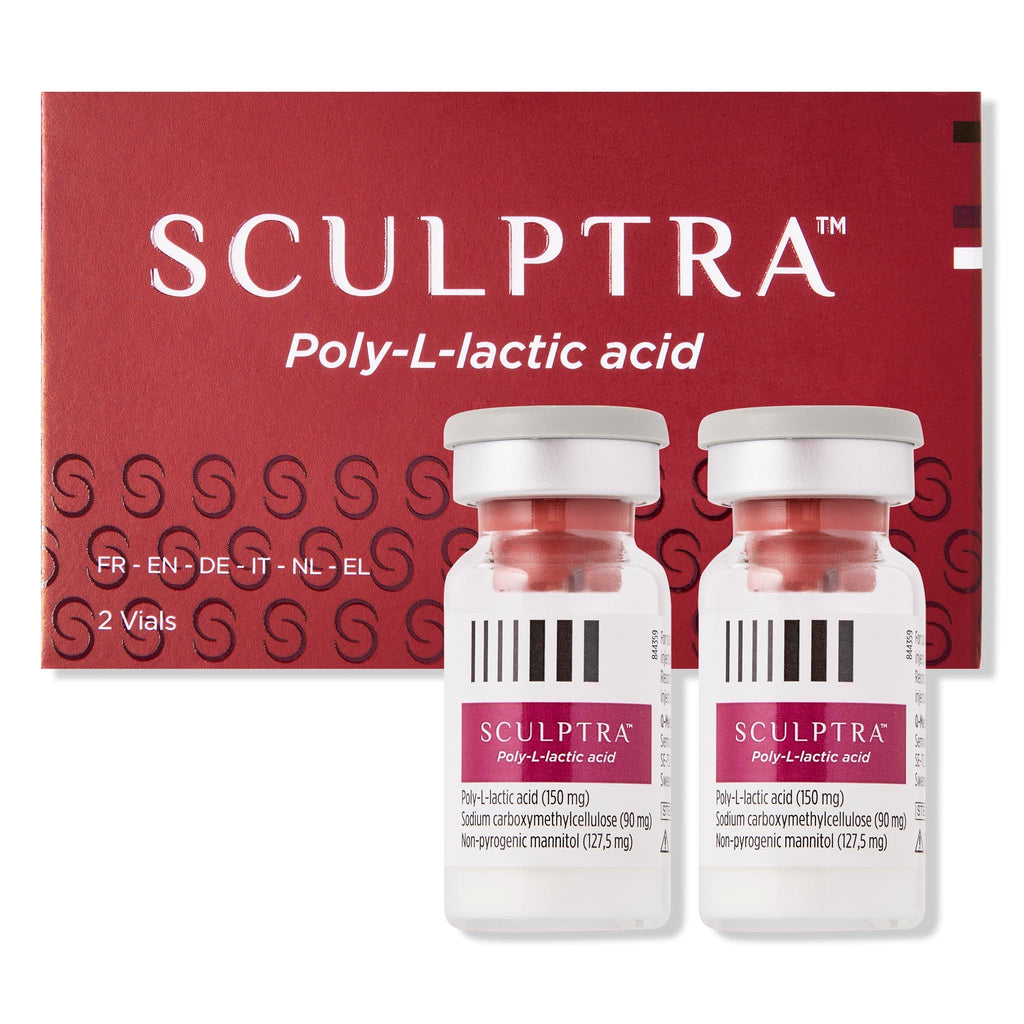 Sculptra Poly-L-Lactic Acid - 2 x 5ml vials