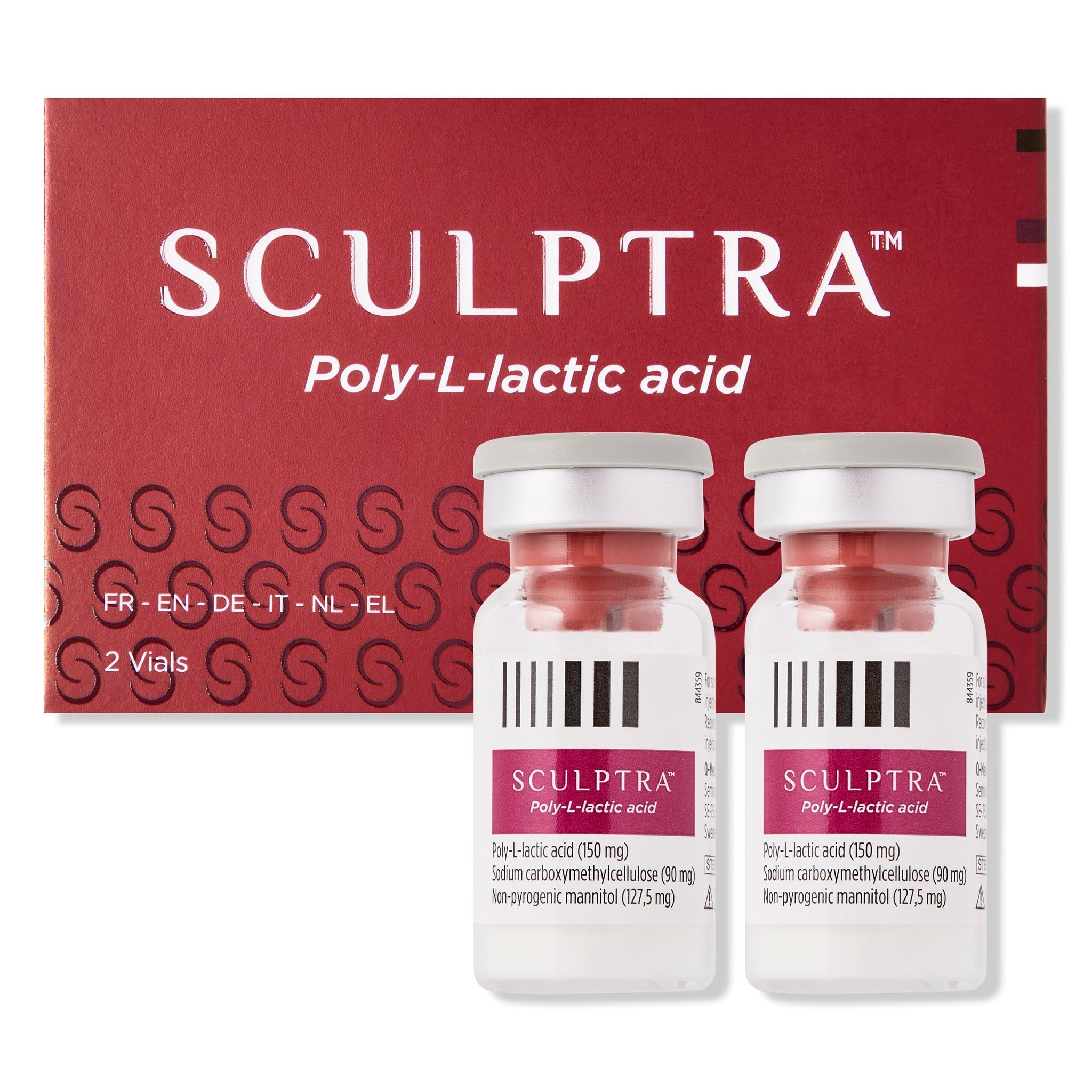 Sculptra Poly-L-Lactic Acid - 2 x 5ml vials