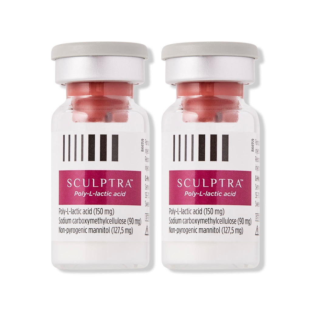 Sculptra Poly-L-Lactic Acid - 2 x 5ml vials