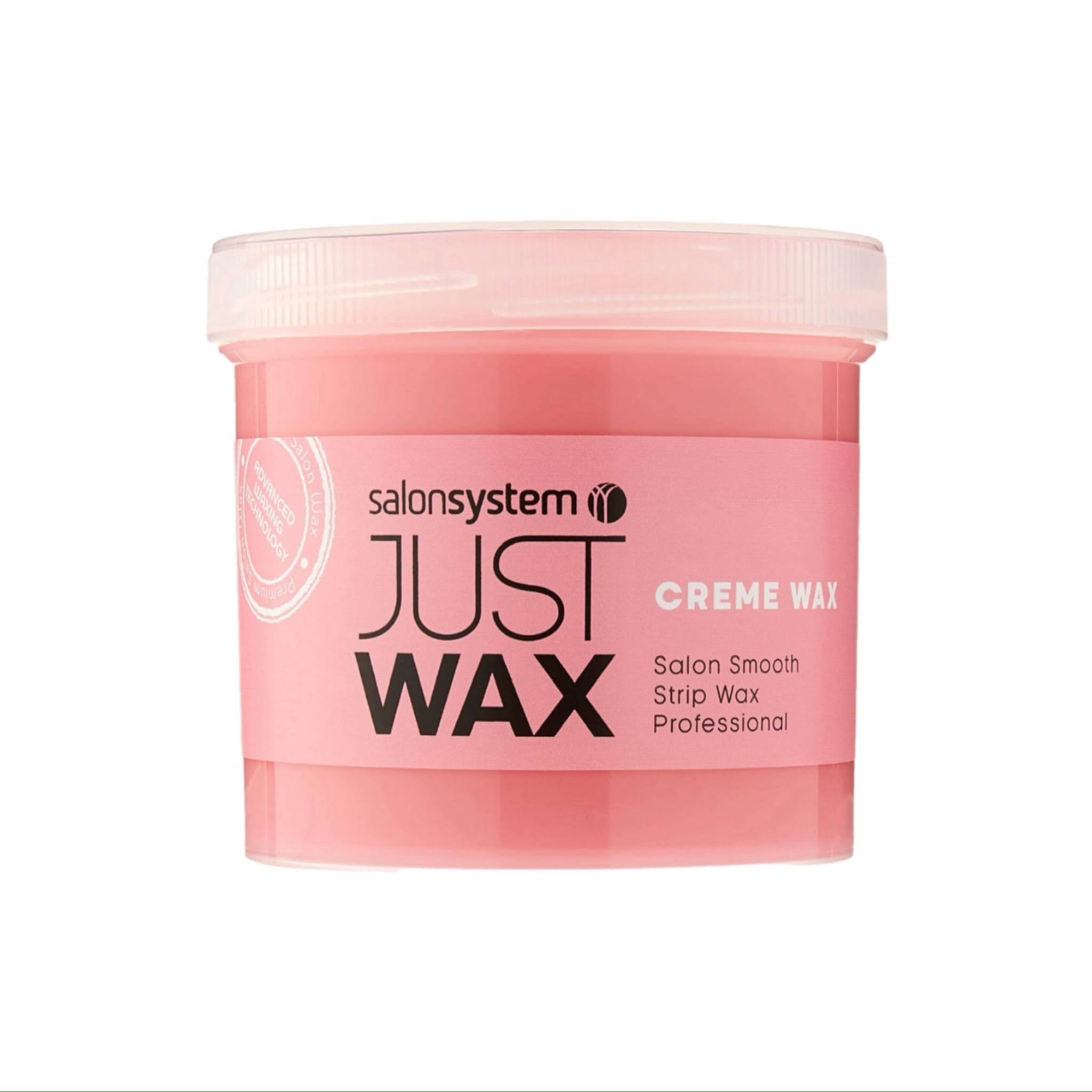 Salon System Just Wax cream depilation wax, professional-grade hair removal for clinics