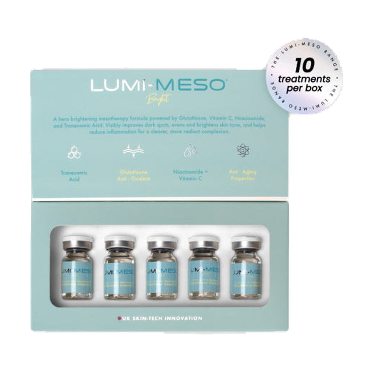 LUMI-MESO BRIGHT Microneedling Serum (5 x 5ml vial