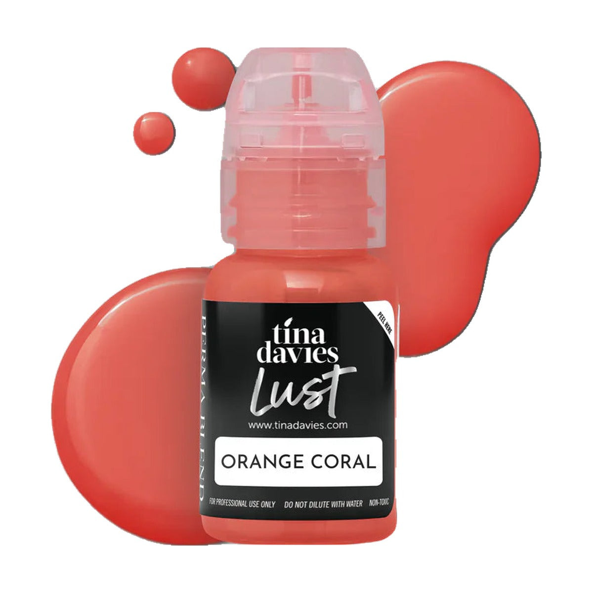 Lust Lip Pigments - LUST ORANGE CORAL